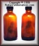 glass amber bottles for colloidal silver storage